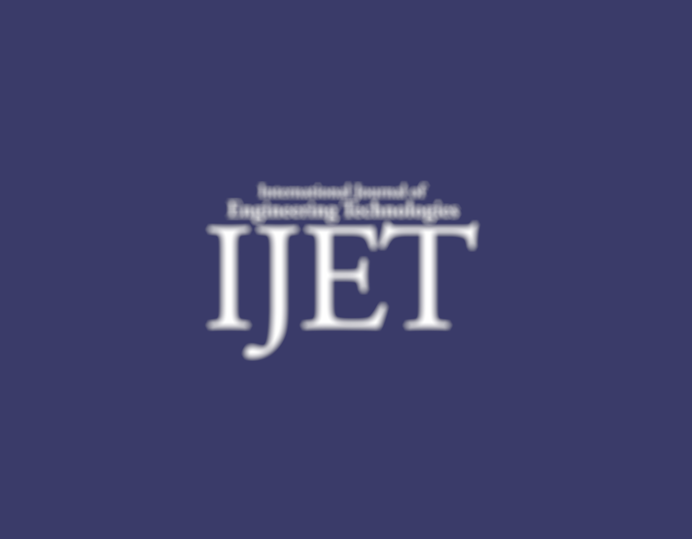 International Journal of Engineering Technologies (IJET) 4. Sayısı Yayınlandı!