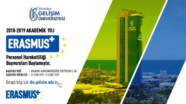 İstanbul Gelişim Üniversitesi Sağlık Hizmetleri Meslek Yüksekokulu Erasmus