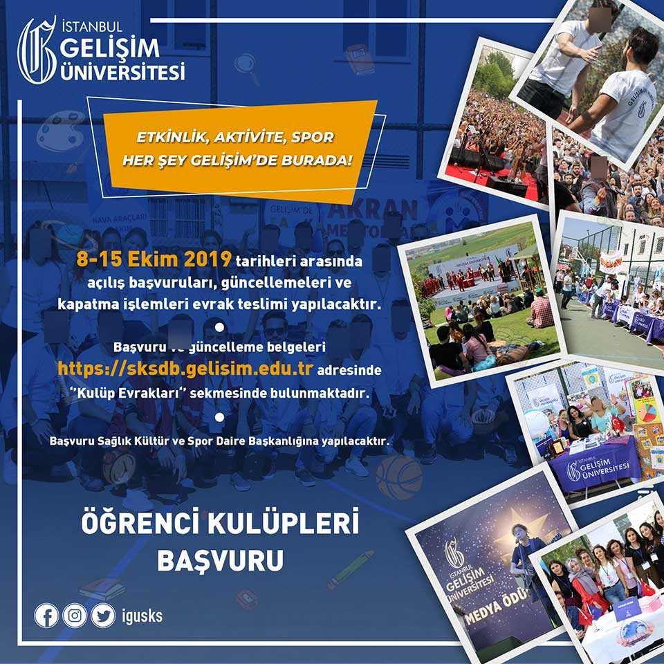Öğrenci Kulüpleri Başvuruları