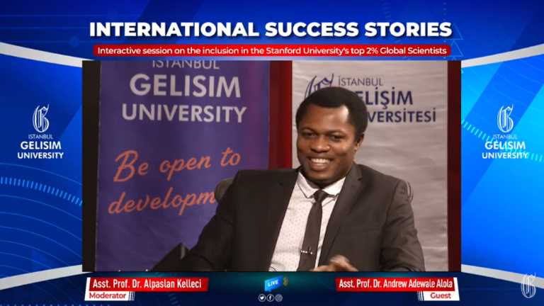 Uluslararası Başarı Hikayesi: Dr. Öğr. Üyesi Andrew Adewale Alola