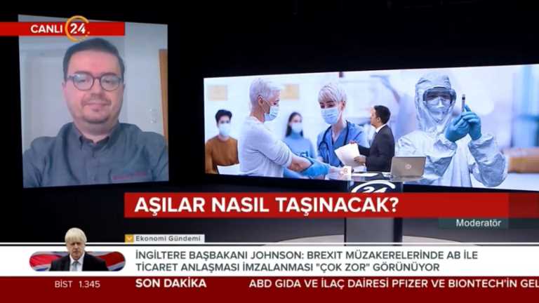 Dr. Öğr. Üyesi Kadir Mersin 24 TV'ye Katıldı