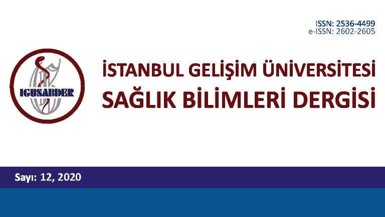Istanbul Gelisim University Journal of Health Sciences 12th Issue