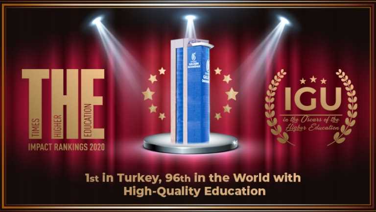 IGU is ranked 1st in Turkey and among the world's top 100 universities with high-quality education