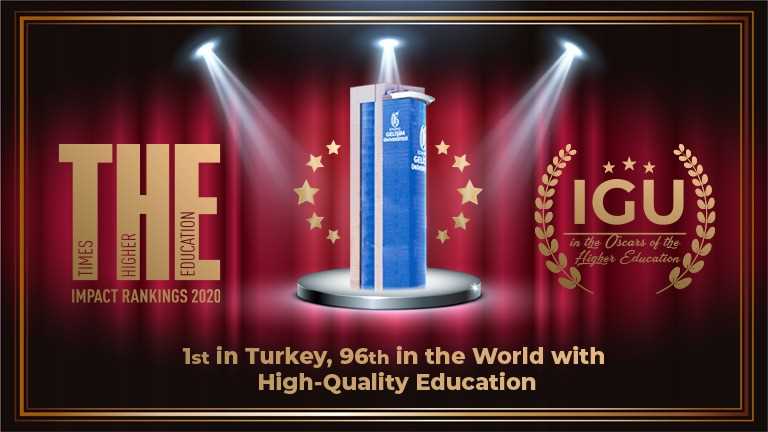 IGU is ranked 1st in Turkey and among the world's top 100 universities with high-quality education