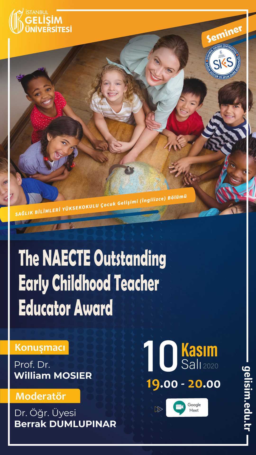 The NAECTE Outstanding Early Childhood Teacher Educator Award - IGU ...