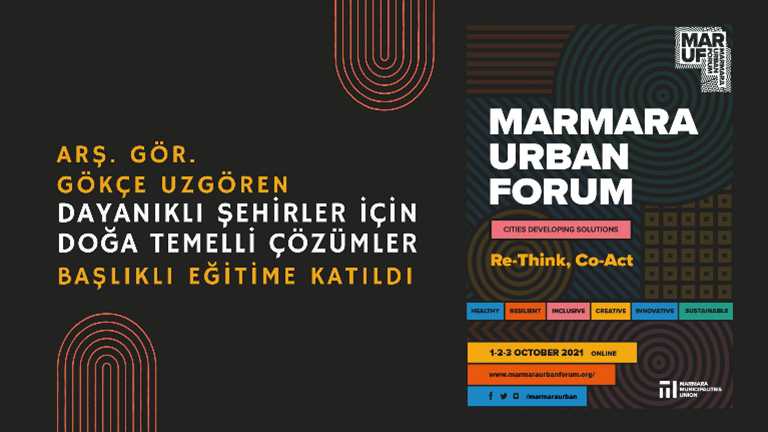 marmara urban forum dtç eğitimi