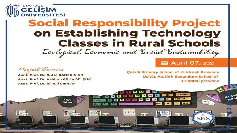 Social Responsibility Project for Establishing Technology Classes in Village Schools