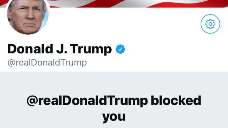 Trump blocked by Twitter and Facebook