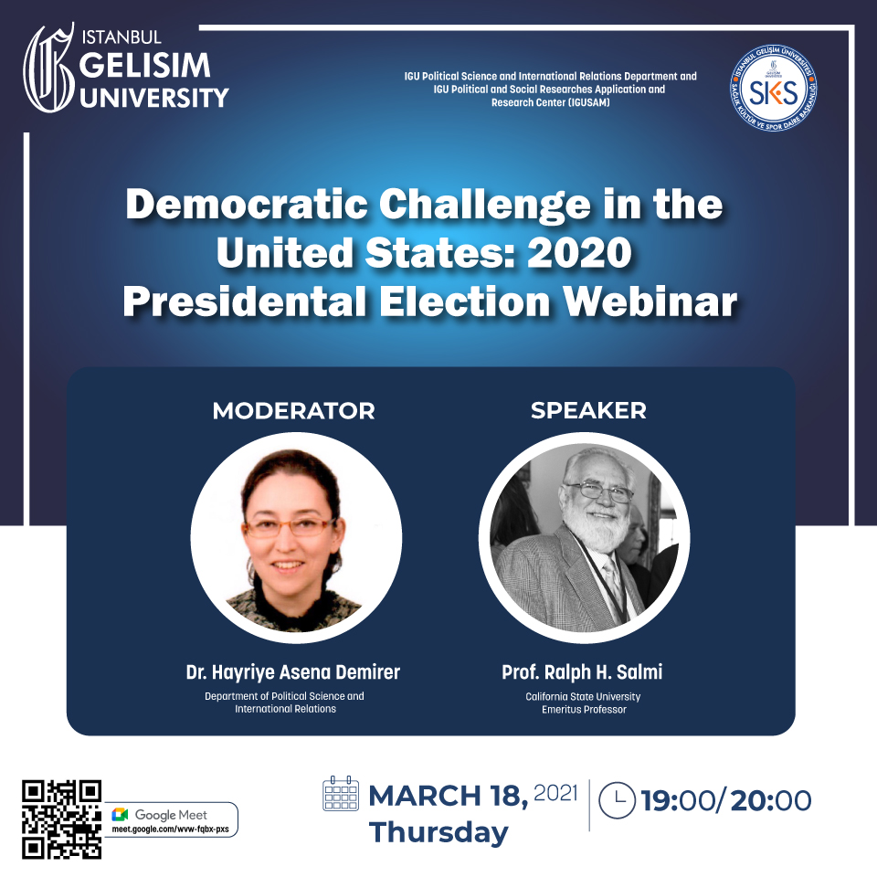 Webinar: Democratic Challenge in the United States: 2020 Presidental Election