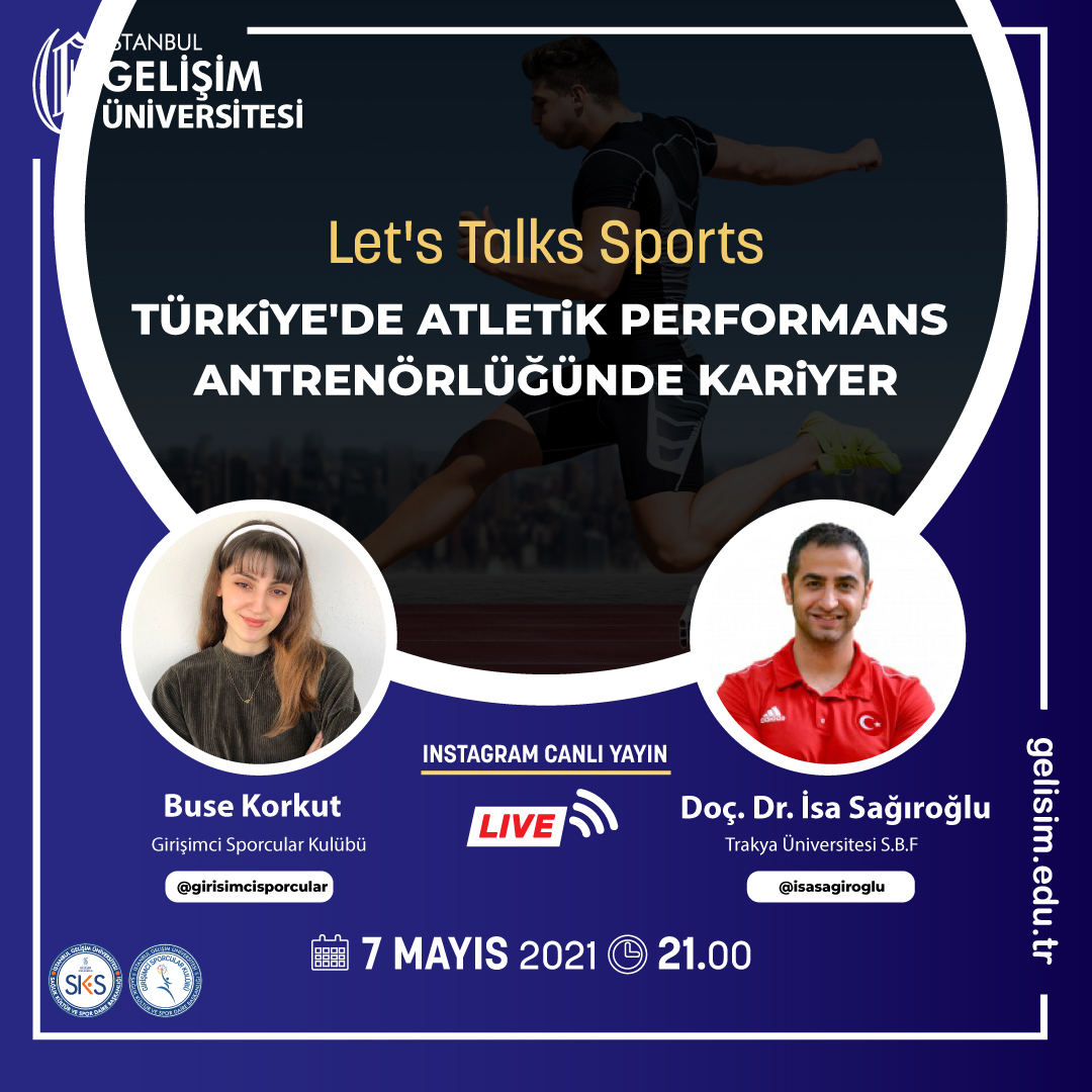 Lets Talks Sports Türkiyede Atletik Performans Antrenörlüğünde Kariyer