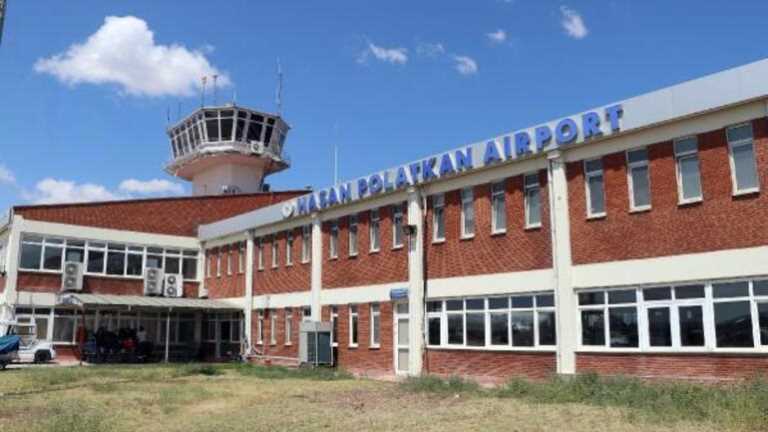 Hasan Polatkan Airport, the only university airport in Turkey, serves 100 thousand people annually.