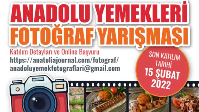 Deadline for Anatolian Food Photo 