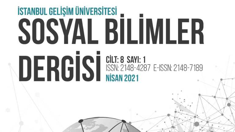 İstanbul Gelişim Üniversitesi Sosyal Bilimler Dergisi - Nisan 2021