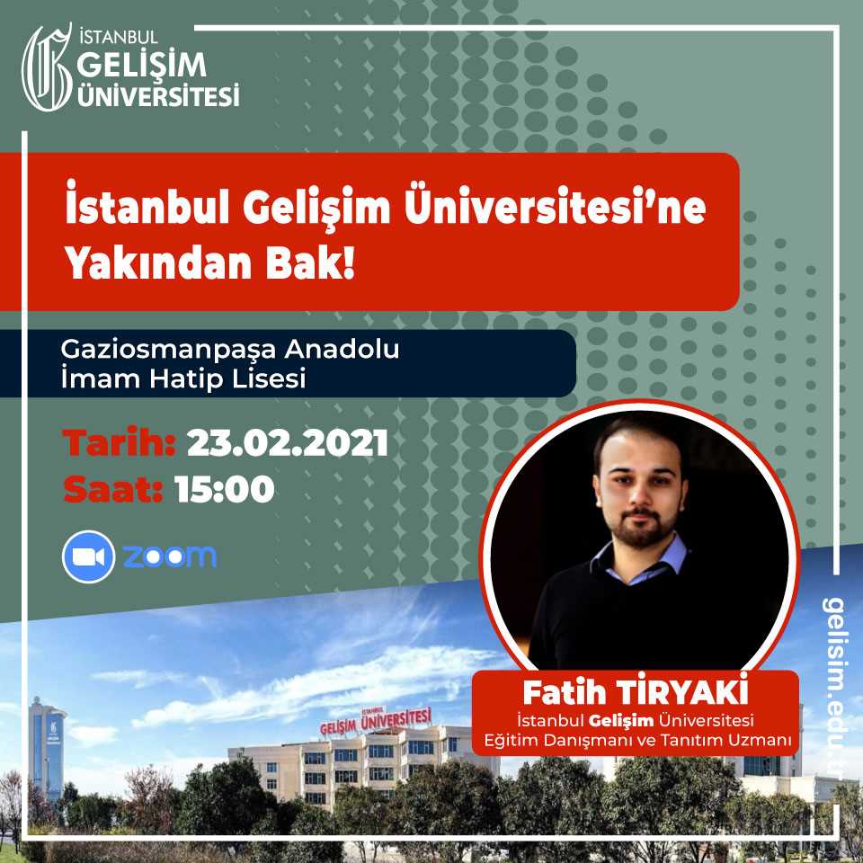 İstanbul Gelişim Üniversitesi'ne Yakından Bak!