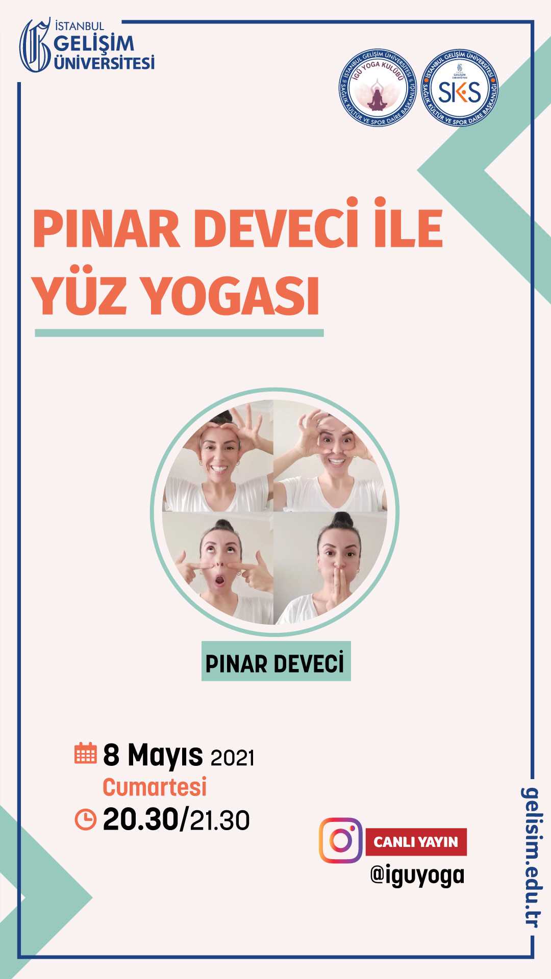 Pınar Deveci ile Yüz Yogası