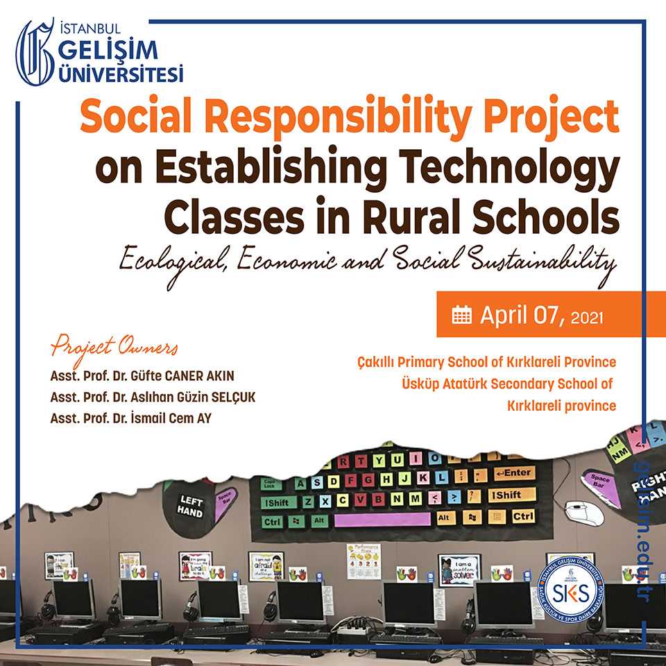 Social Responsibility Project on Establishing Technology Classes in Rural Schools