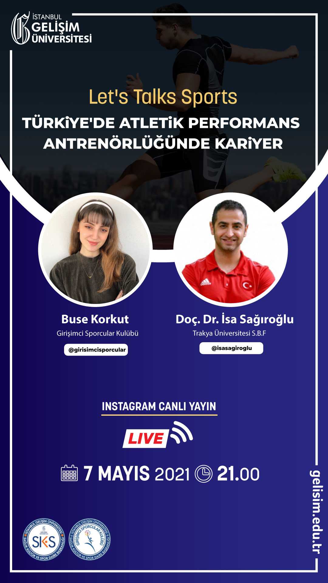 Türkiye'de Atletik Performans Antrenörlüğünde Kariyer - Let's Talks Sports