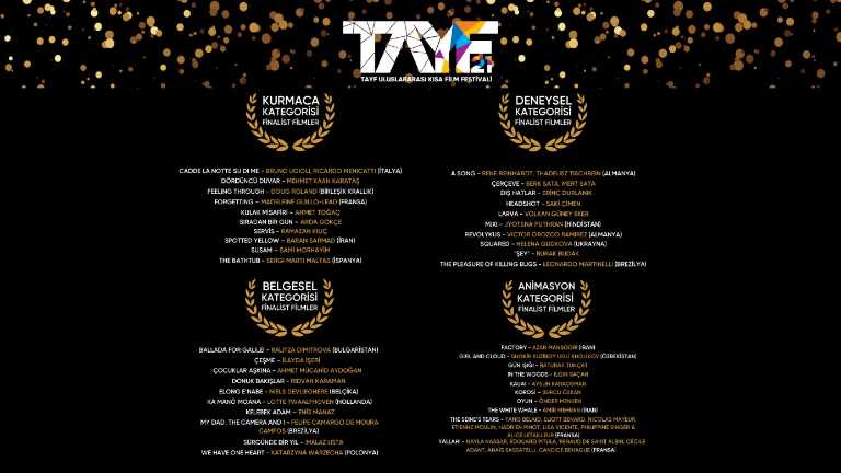 Arş. Gör. Bengisu Cansever ve Arş. Gör. Büşra Kamacıoğlu TAYF Uluslararası Kısa Film Festivali Ön Jüri Değerlendirmesine Dair Görüşlerini Paylaştı