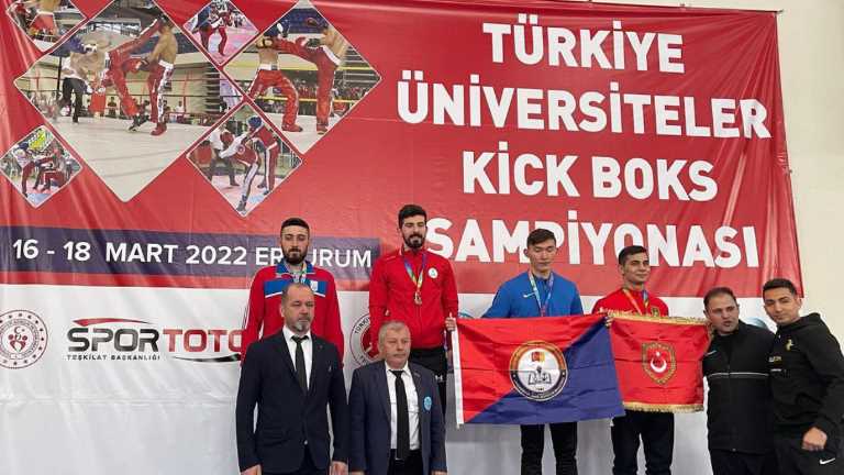 Türkiye Üniversiteler Spor Müsabakalarında Öğrencilerimiz Dereceye Girdi