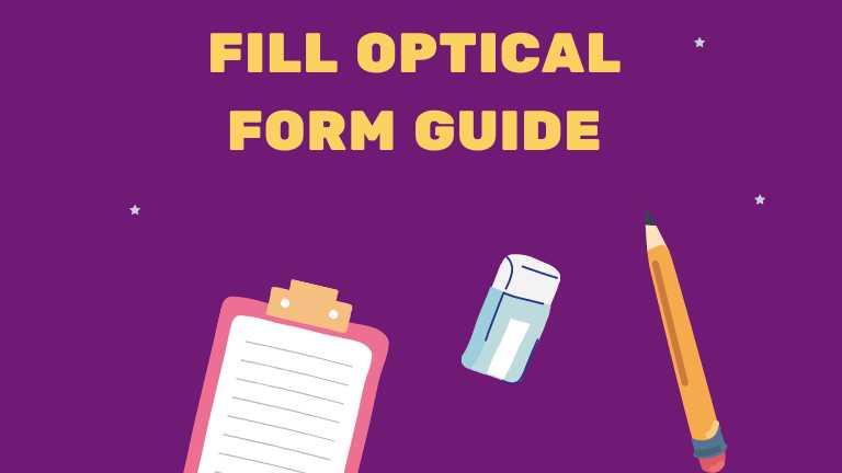 Optical Form Filling Guide