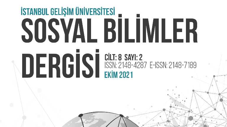 İstanbul Gelişim Üniversitesi Sosyal Bilimler Dergisi 