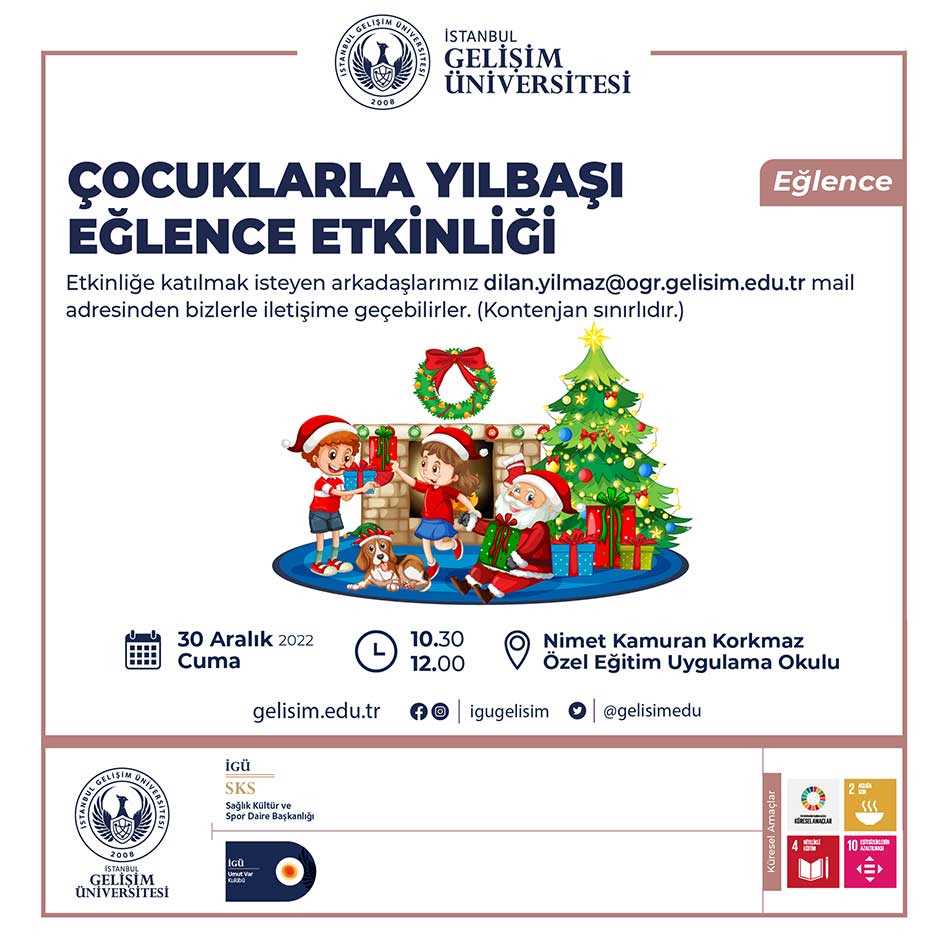 Çocuklarla Yılbaşı Eğlence Etkinliği