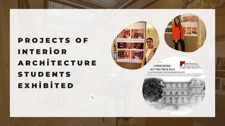 Projects of InterIor ArchItecture Students ExhIbIted