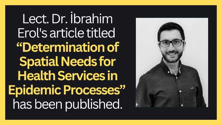 Another Publication from Lect Dr. İbrahim Erol!