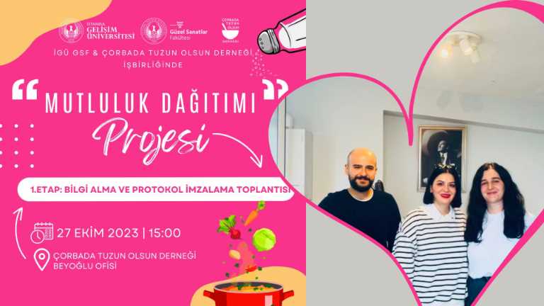 KVKK ONAYI VARDIR! The First Stage of the Social Responsibility Project “Happiness Distribution with Çorbada Tuzun Olsun Association” Was Realized