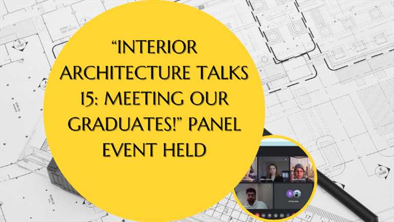 “Interior Architecture Talks 15: Meeting Our Graduates!” Panel Event Held
