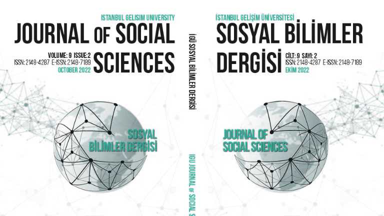 İstanbul Gelişim Üniversitesi Sosyal Bilimler Dergisi Ekim 2022 Sayısı