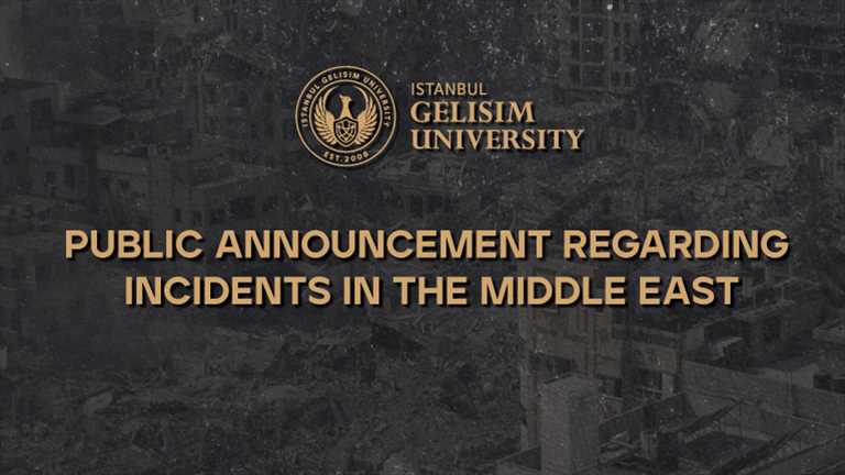 Public announcement regarding incidents in the Middle East