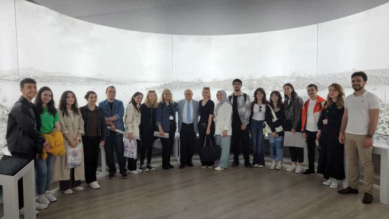 A trip was organized to Pera Museum