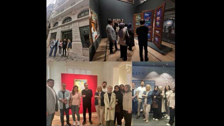 İş Bankası Resim ve Heykel Müzesi’ne Gezi Düzenlendi