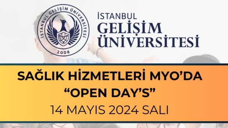 Sağlık Hizmetleri MYO'da ''Open Days'' Etkinliği