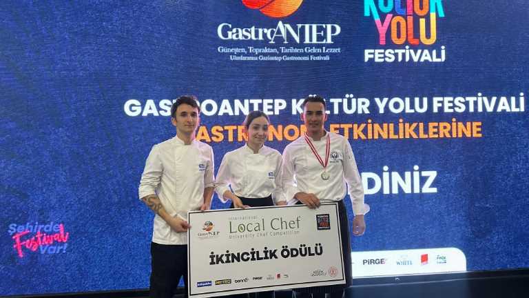 Our Student Achieved Significant Success at the International Gaziantep Gastronomy Festival!