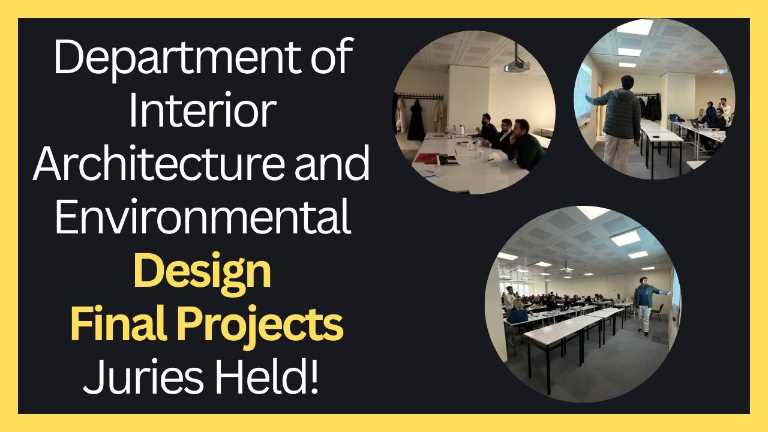 Department of IAE Final Project Juries Held!