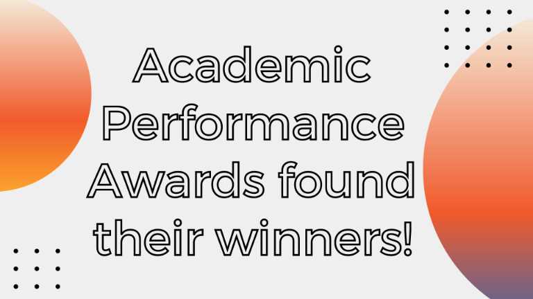 Academic Performance Awards found their winners!