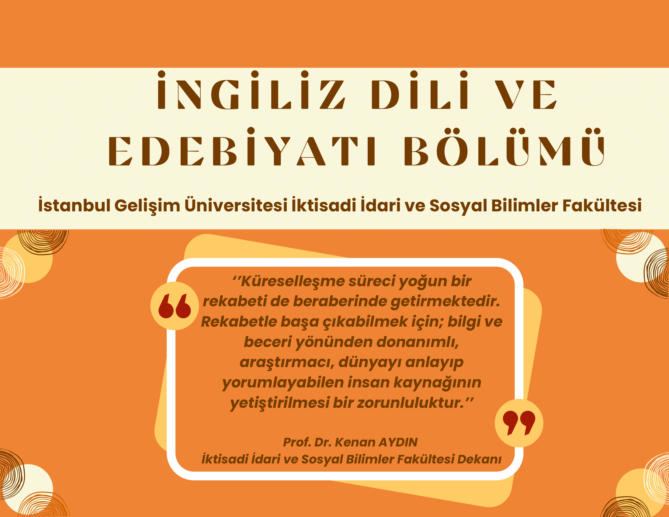 İngiliz Dili ve Edebiyatı 1