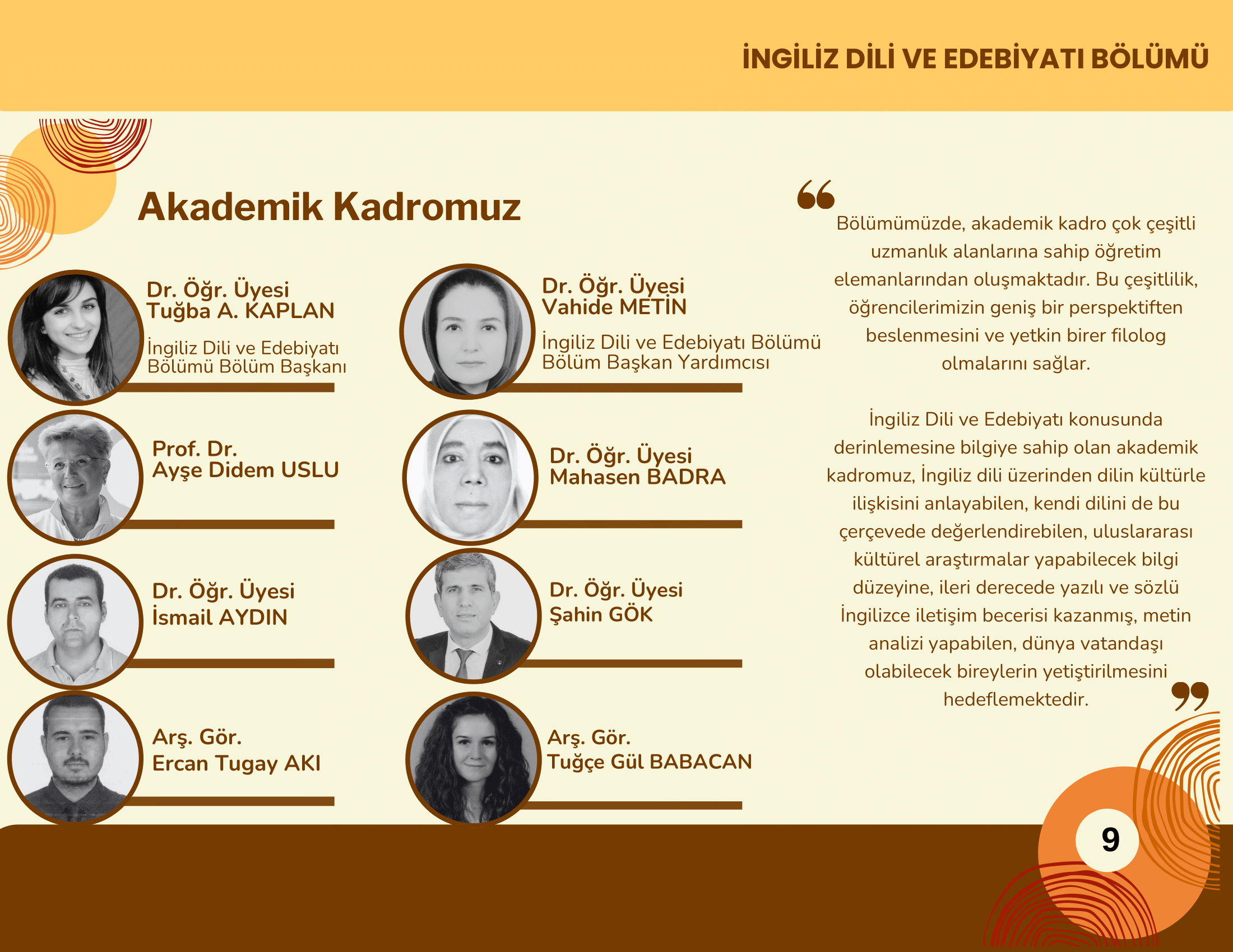 İngiliz Dili ve Edebiyatı 10