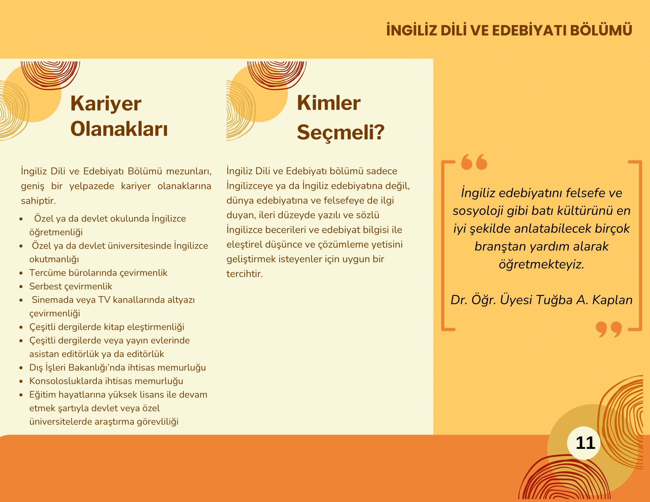 İngiliz Dili ve Edebiyatı 12