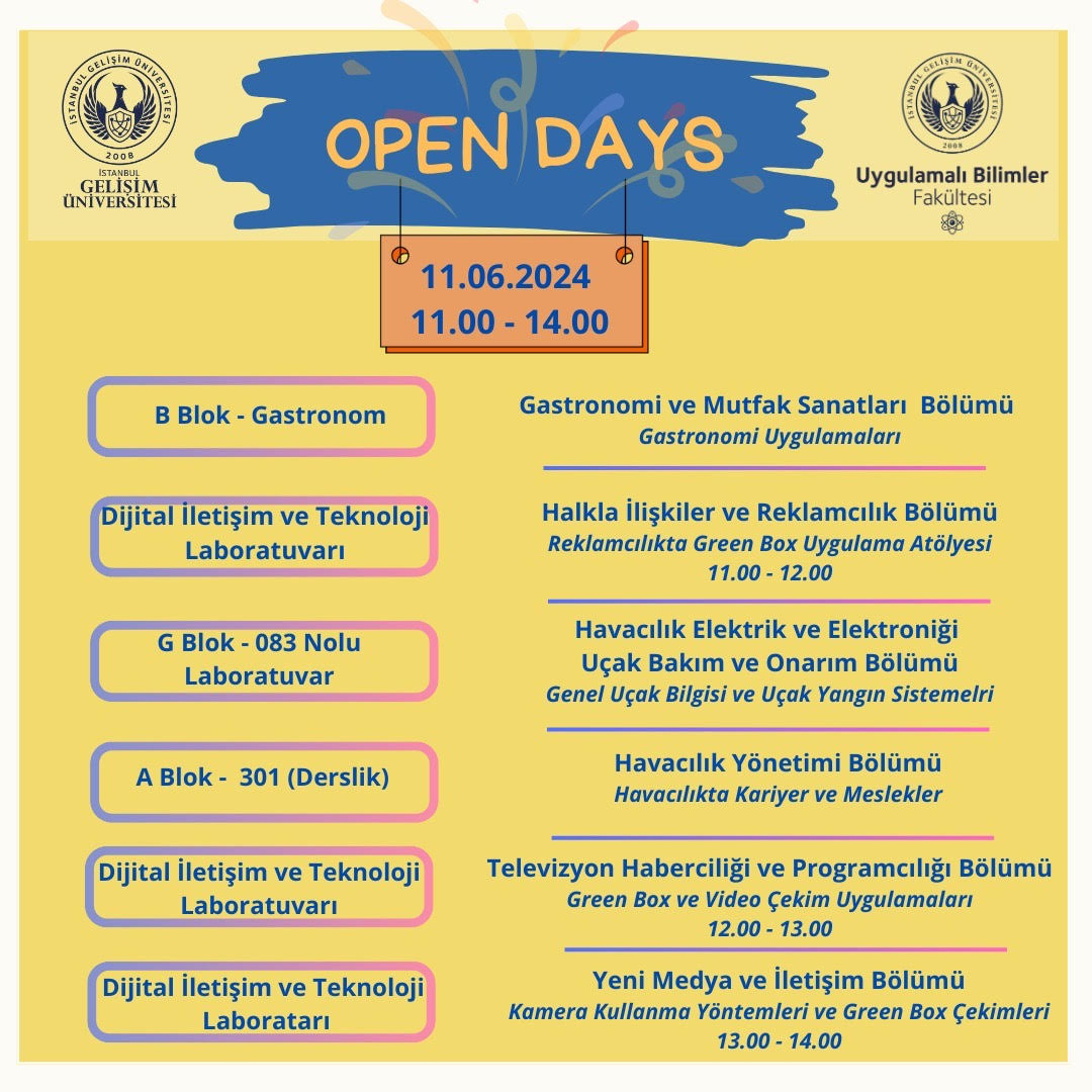 open days 2