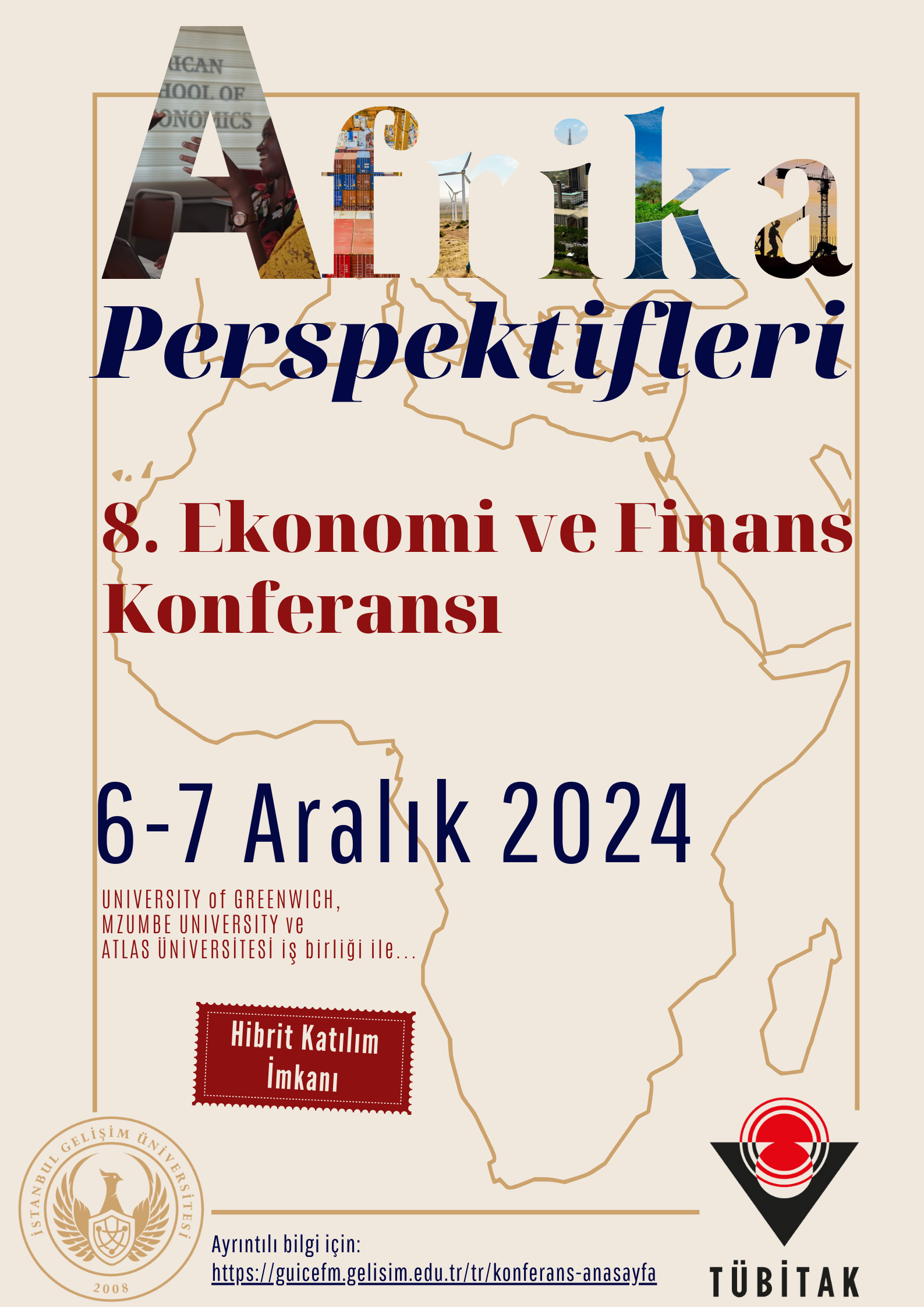 Konferans Türkçe Afiş