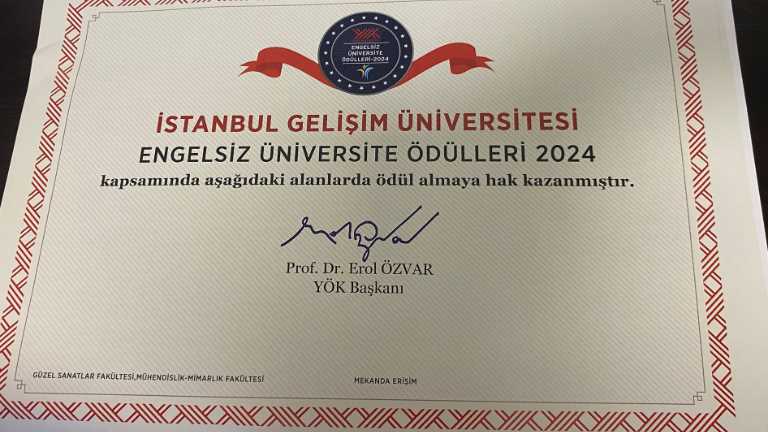 İGÜ Engelsiz Üniversite Ödülleri-2024