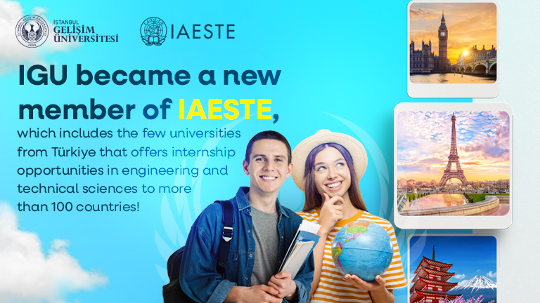 IGU is the new member of IAESTE, which provides students with internship opportunities in more than 100 countries!