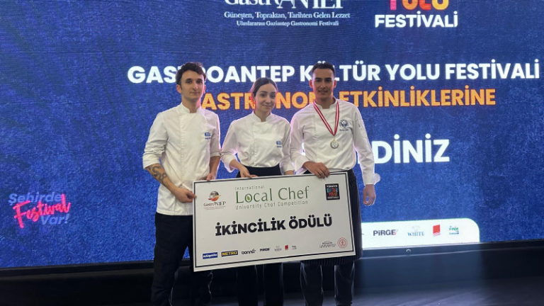 IGU students achieved great success in the "GastroAntep Culture Route Festival"!