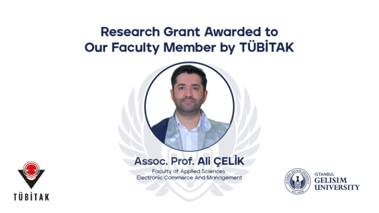 IGU faculty member Assoc. Prof. Ali Çelik has been awarded a TUBITAK research scholarship!