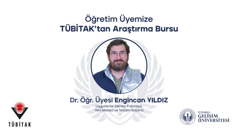 İGÜ Öğr. Üyesi Dr. Engincan Yıldız TÜBİTAK araştırma bursuna hak kazandı!