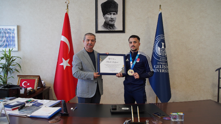 Istanbul Gelisim University Student Nuri Kılıç Became World Karate Champion