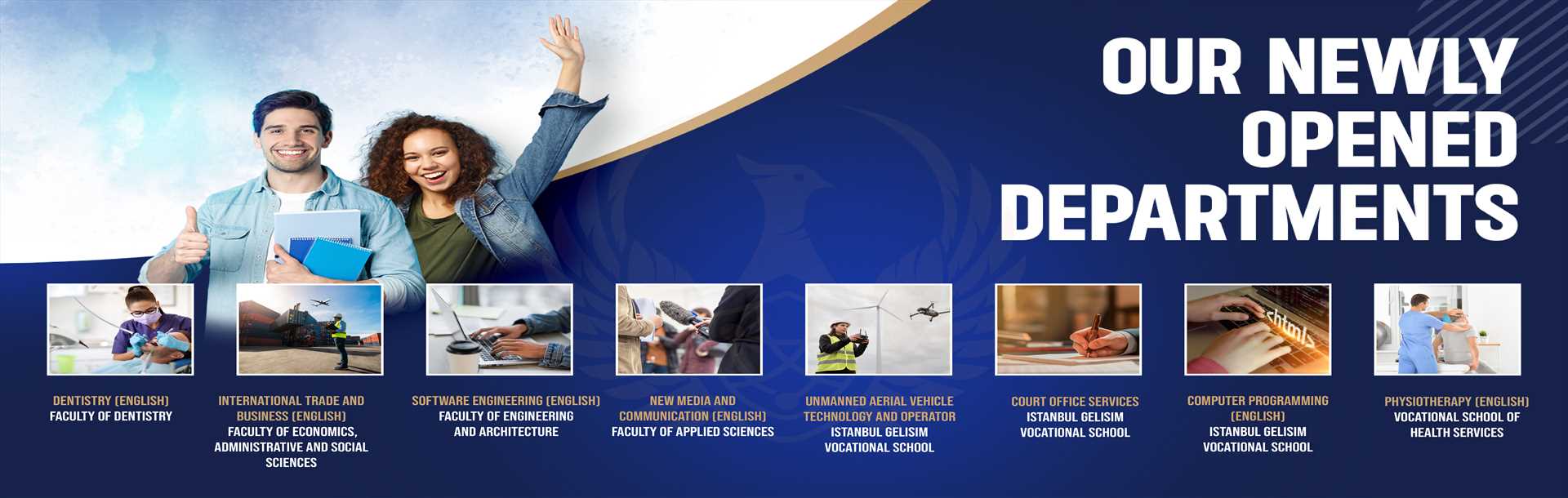 new departments